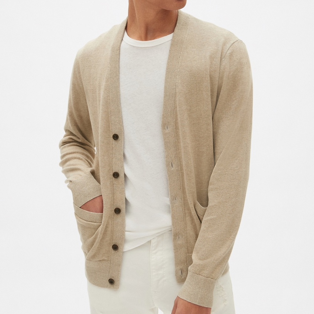 Gap V-Neck Cardigan Sweater